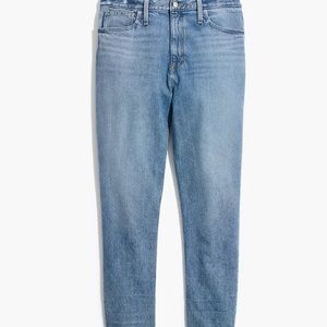Madewell Mom Jean in Melva Wash